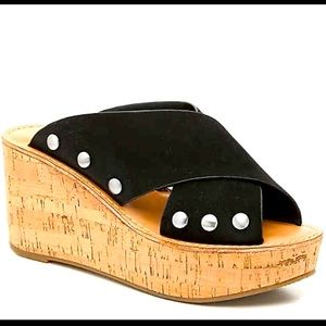 Chinese Laundry Cork Wedge